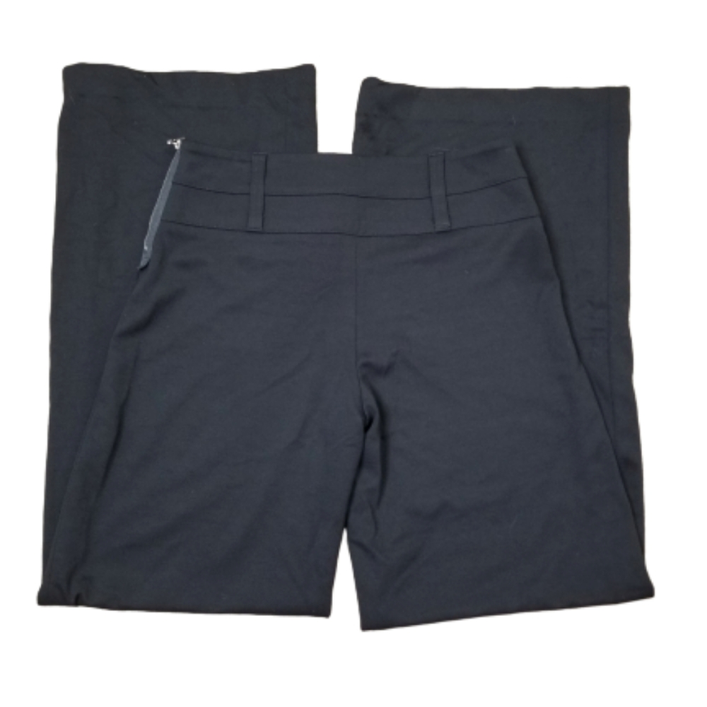 || PEOPLE LIKE FRANK || Wide Leg Black Pants - Picture 3 of 5